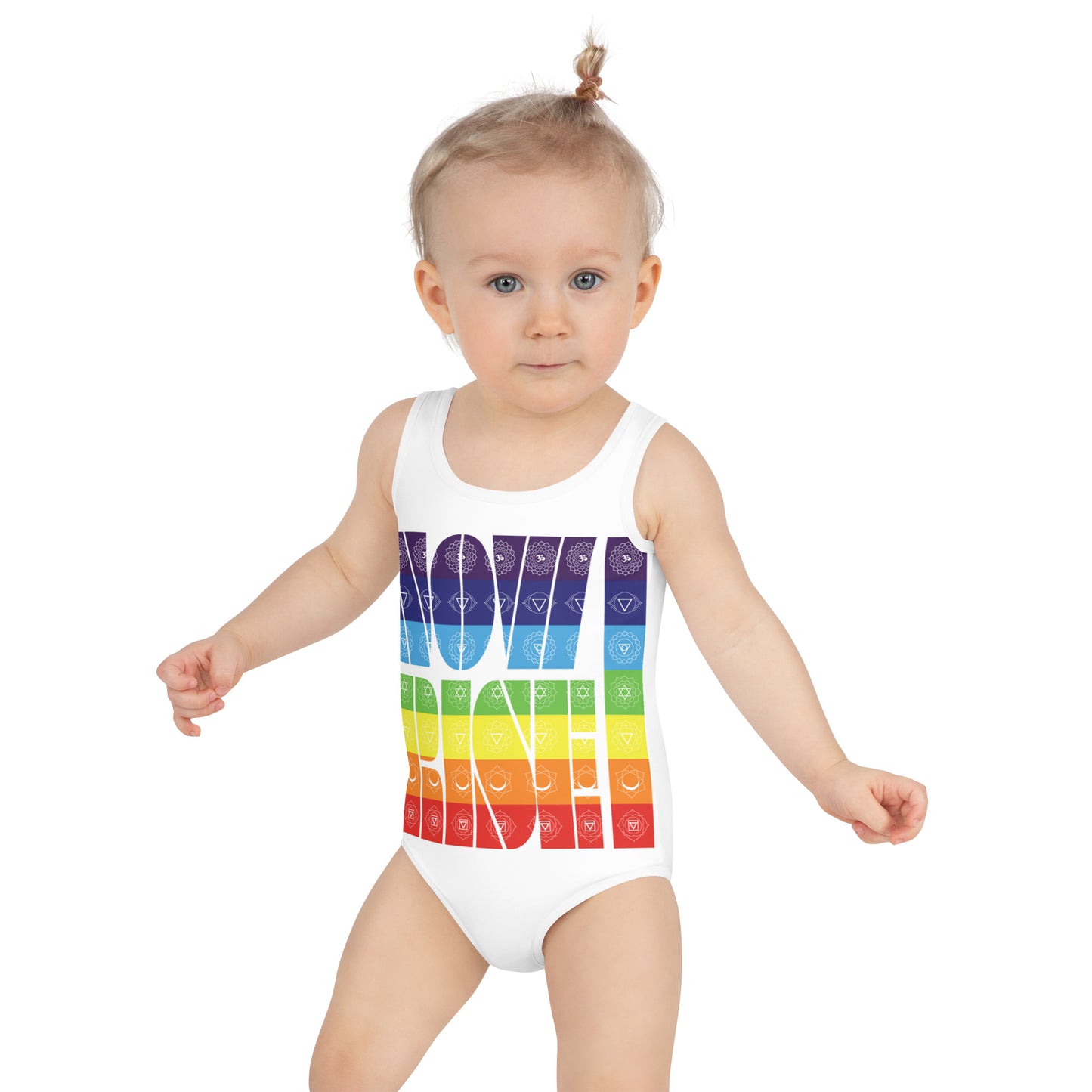 All-Over Print Kids Swimsuit