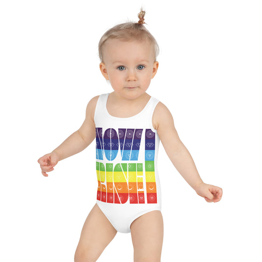All-Over Print Kids Swimsuit