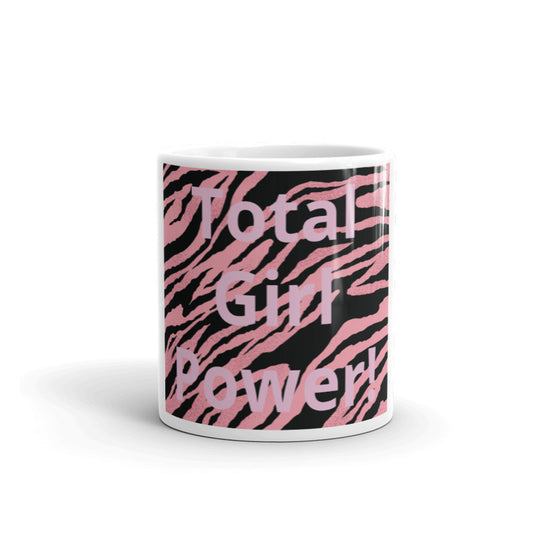 Animal print mug.