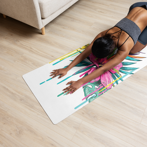 Yoga Mat Flower