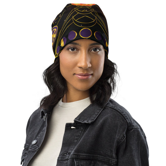 All-Over Print Beanie
